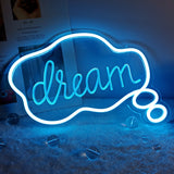 TONGER® Blue Dream Wall Neon