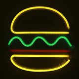 TONGER®HAMBURGER LED Neon Light