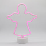 TONGER® Pink Angle Table LED Neon Light