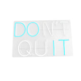 TONGER®DON'T QUIT LED Neon Sign