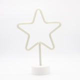 TONGER® Warm White Star Table LED Neon Light