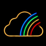 TONGER® Rainbow With Cloud Neon LED Sign