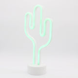 TONGER® Green Cactus Table LED Neon Light