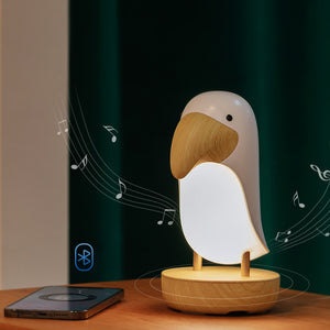 TONGER® White Toucan Bird Speaker Light