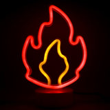 TONGER® Fire Table LED Neon Light