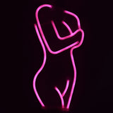 TONGER® Naked Girl Wall LED Neon Light Sign