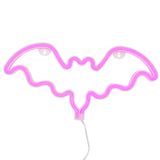 TONGER® Pink Bat LED Neon Sign
