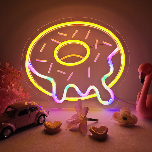 TONGER®Donut LED Neon Sign