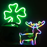 TONGER® Colorful Elk Wall LED neon light