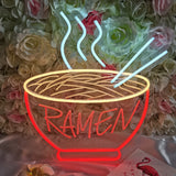 TONGER®Red Ramen Wall Neon Sign