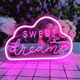 TONGER®Pink Sweet Dreams LED Neon