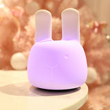 TONGER® Cute Angora Rabbit Night Lamp