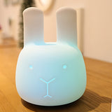 TONGER® Cute Angora Rabbit Night Lamp