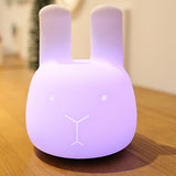 TONGER® Cute Angora Rabbit Night Lamp