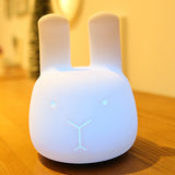 TONGER® Cute Angora Rabbit Night Lamp