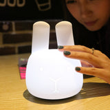 TONGER® Cute Angora Rabbit Night Lamp