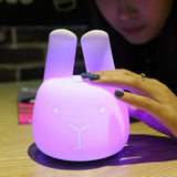 TONGER® Cute Angora Rabbit Night Lamp