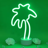 TONGER® Green Coconut Tree Table LED Neon Light