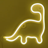 TONGER®Warm White Dinosaur LED Neon