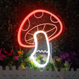 TONGER®Small Red Mushroom LED Neon Sign