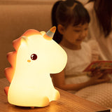 TONGER® Cute Unicorn Night Lamp