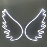 TONGER® White Wing Wall Neon Sign