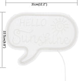 TONGER®Hello Sunshine Wall Neon Sign