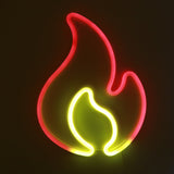TONGER® Fire Wall LED Neon Light Sign