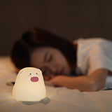 TONGER® Funny Mini Pig Silicon Light