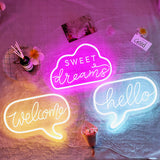 TONGER® Hello Sunshine Wall Neon Sign