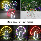 TONGER®Small Colorful Mushroom LED Neon Sign