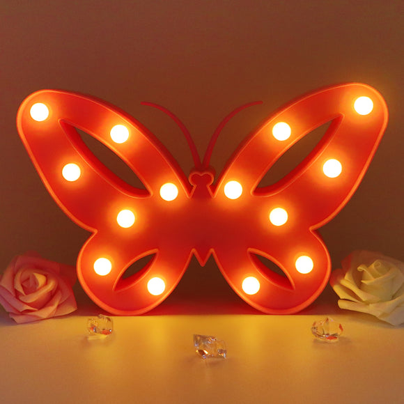 TONGER® Pink Butterfly Modeling Light