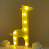 TONGER® Yellow Giraffe Modeling Light