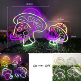 TONGER®Warm & Colorful Small Mushroom LED Neon Sign