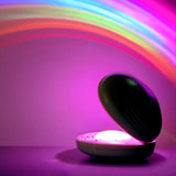 TONGER® Green Shell Shape Rainbow Projection Lamp