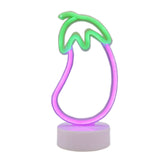 TONGER® Eggplant Table LED Neon Light