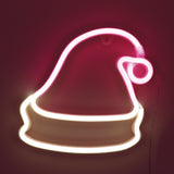 TONGER® XMAS Hat Wall LED neon light