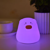 TONGER® Funny Mini Pig Silicon Light