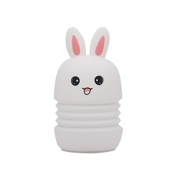 TONGER® White Bunny Silicon Night Light