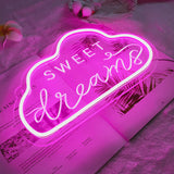 TONGER®Pink Sweet Dreams LED Neon