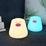 TONGER® Funny Mini Pig Silicon Light