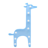 TONGER® Blue Giraffe LED Marquee Light