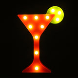 TONGER® Cocktail Cup LED Marquee Light