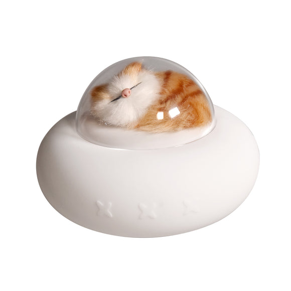 TONGER® Cat spaceship silicone lamp