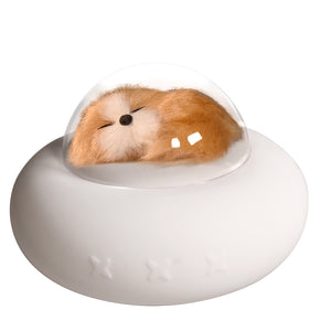 TONGER® Dog spaceship silicone lamp