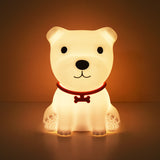 TONGER® Puppy Silicon Night Light