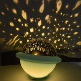 TONGER® Green UFO Project Silicon Night Light