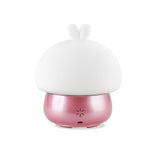 TONGER® Pink Bunny Alarm Clock With Light