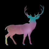 TONGER® Elk Wall Art Picture With Light
