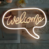 TONGER®Welcome Wall Neon